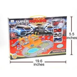 Link Worldwide Deluxe Super Parking Garage Diecast Racing Playset Comes With 3 Cars And 1 Helicopter - Hours Of Fun!!! -Action Figure Playsets Sales Store unnamed file 1004