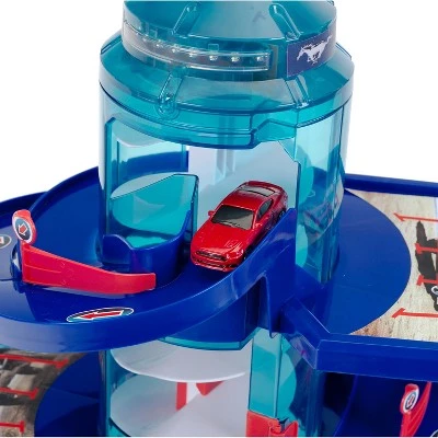 Theo Klein Ford Car Service Helix Shaped Multi Story Parking Garage Pretend Play Toy Playset with 2 Toy Cars for Kids 3 and Up 4 Theo Klein Ford Car Service Helix Shaped Multi Story Parking Garage Pretend Play Toy Playset with 2 Toy Cars for Kids 3 and Up - Image 4