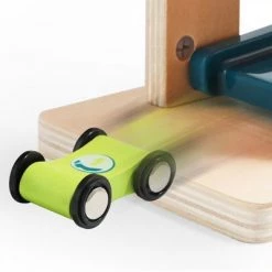 Top Bright Topbright Toys 4 Level Ramp Racer Tower with 4 Wooden Race Cars Vehicle Playset for Toddlers to Promote Hand Eye Coordination and Creative Learning -Action Figure Playsets Sales Store unnamed file 1050