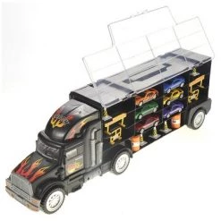 Insten 20" Transport Carrier Truck with 6 Cars, Vehicle Play Set Toys for Kids -Action Figure Playsets Sales Store unnamed file 1166