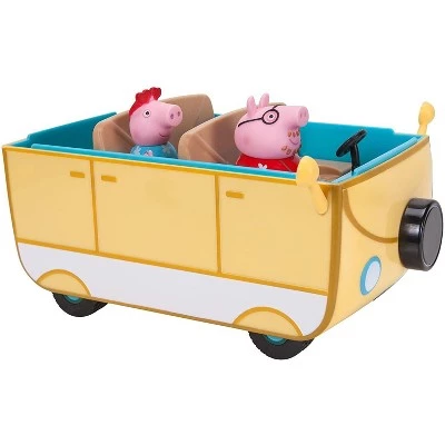 Peppa Pig Family Campervan Camping Playset, 5 Pieces - Includes Peppa Figure, Daddy Pig, Camper Vehicle, Picnic Table & Grill - Ages 2+ 3 Peppa Pig Family Campervan Camping Playset, 5 Pieces - Includes Peppa Figure, Daddy Pig, Camper Vehicle, Picnic Table & Grill - Ages 2+ - Image 3