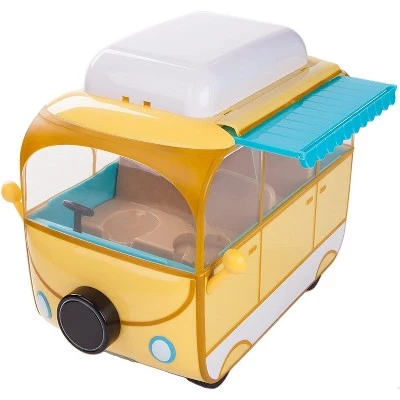 Peppa Pig Family Campervan Camping Playset, 5 Pieces - Includes Peppa Figure, Daddy Pig, Camper Vehicle, Picnic Table & Grill - Ages 2+ 4 Peppa Pig Family Campervan Camping Playset, 5 Pieces - Includes Peppa Figure, Daddy Pig, Camper Vehicle, Picnic Table & Grill - Ages 2+ - Image 4