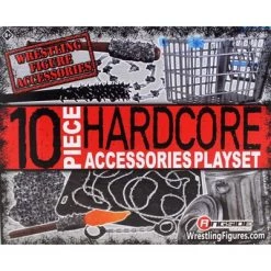Ringside Collectibles Hardcore 10-Piece Accessories Playset