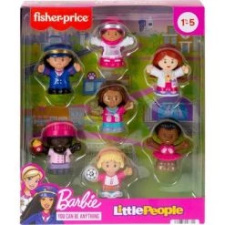 Fisher-Price Little People Barbie You Can Be Anything Figures - 7pk -Action Figure Playsets Sales Store unnamed file 284