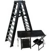 Ringside Collectibles Ultimate Ladder & Table Playset Black