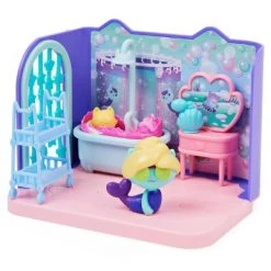 Gabby's Dollhouse Gabby's Dollhouse MerCat's Primp and Pamper Bathroom -Action Figure Playsets Sales Store unnamed file 409