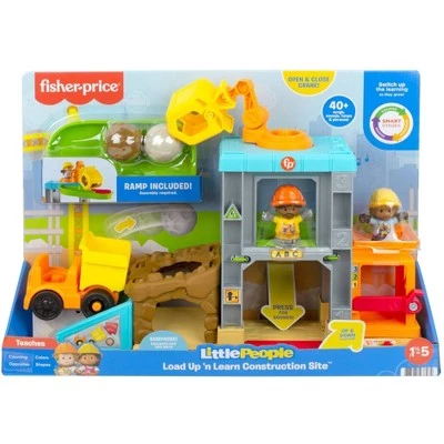 Fisher-Price Little People Load Up 'n Learn Construction Site Playset 6 Fisher-Price Little People Load Up 'n Learn Construction Site Playset - Image 6
