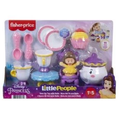 Fisher-Price Little People Disney Princess Time for Tea with Belle -Action Figure Playsets Sales Store unnamed file 430