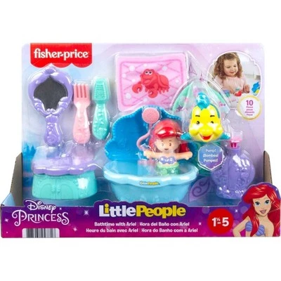 Fisher-Price Little People Disney Princess Bathtime with Ariel Playset 5 Fisher-Price Little People Disney Princess Bathtime with Ariel Playset - Image 5