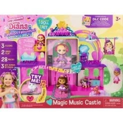 Love, Diana Fashion Fabulous Magic Music Castle Playset