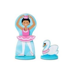 Melissa & Doug Melissa & Doug Magnetic Dress-Up Play Set - Ballerina/Fairy -Action Figure Playsets Sales Store unnamed file 561