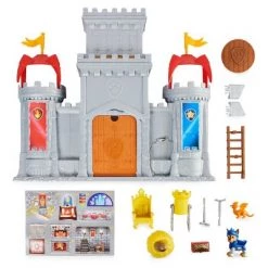 PAW Patrol: Rescue Knights Castle HQ Playset with Chase and Mini Dragon Draco Action Figures -Action Figure Playsets Sales Store unnamed file 566