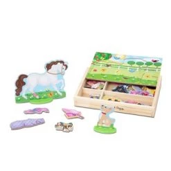 Melissa & Doug Melissa & Doug Magnetic Dress-Up Play Set - Show Horse -Action Figure Playsets Sales Store unnamed file 585