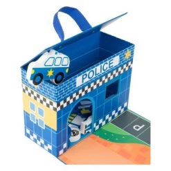 Small Foot Wooden Toys Police Station Playworld In Carrying Case -Action Figure Playsets Sales Store unnamed file 611