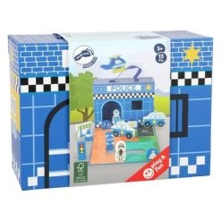 Small Foot Wooden Toys Police Station Playworld In Carrying Case -Action Figure Playsets Sales Store unnamed file 612