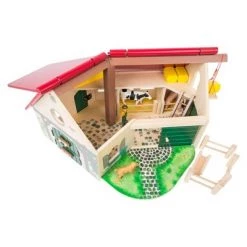 Small Foot Wooden Toys Farmhouse Barn Woodfriends Playworld