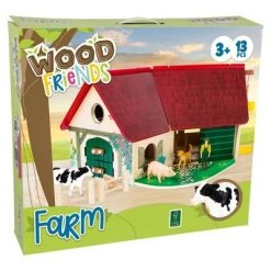 Small Foot Wooden Toys Farmhouse Barn Woodfriends Playworld -Action Figure Playsets Sales Store unnamed file 618
