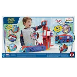 Spider-Man Spidey and his Amazing Friends Spider Crawl-R 2-in-1 Deluxe Headquarters Playset 9 Spider-Man Spidey and his Amazing Friends Spider Crawl-R 2-in-1 Deluxe Headquarters Playset -Action Figure Playsets Sales Store unnamed file 634