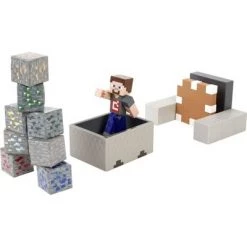 Minecraft Minecart Mayhem Playset -Action Figure Playsets Sales Store unnamed file 651