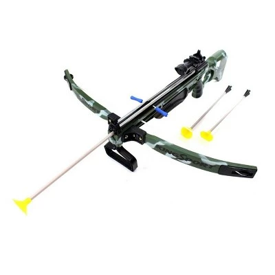 Insten Military Crossbow Playset with 3 Suction Cup Arrows & 30" Scope, Camouflage Toys for Kids 2 Insten Military Crossbow Playset with 3 Suction Cup Arrows & 30" Scope, Camouflage Toys for Kids - Image 2