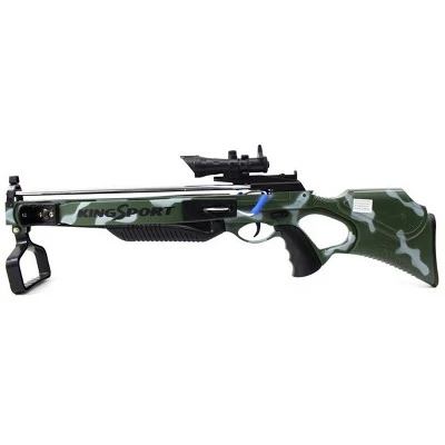 Insten Military Crossbow Playset with 3 Suction Cup Arrows & 30" Scope, Camouflage Toys for Kids 5 Insten Military Crossbow Playset with 3 Suction Cup Arrows & 30" Scope, Camouflage Toys for Kids - Image 5