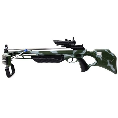 Insten Military Crossbow Playset with 3 Suction Cup Arrows & 30" Scope, Camouflage Toys for Kids 6 Insten Military Crossbow Playset with 3 Suction Cup Arrows & 30" Scope, Camouflage Toys for Kids - Image 6