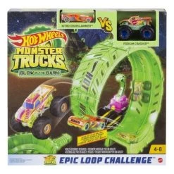 Hot Wheels Monster Trucks Glow-In-The Dark Epic Loop Challenge Playset -Action Figure Playsets Sales Store unnamed file 721
