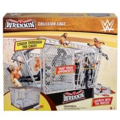WWE Wrekkin' Collision Cage Playset -Action Figure Playsets Sales Store unnamed file 74