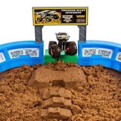 Monster Jam Monster Dirt Arena 24" Playset with Exclusive 1:64 Scale Die-Cast Monster Jam Truck 12 Monster Jam Monster Dirt Arena 24" Playset with Exclusive 1:64 Scale Die-Cast Monster Jam Truck -Action Figure Playsets Sales Store unnamed file 745