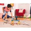 DRIVEN By Battat DRIVEN – Airport Playset with Toy Airplane (32pc) – Micro Series