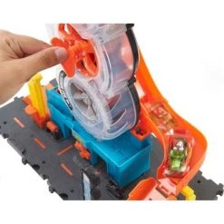 Hot Wheels City Super Twist Tire Shop Playset -Action Figure Playsets Sales Store unnamed file 772
