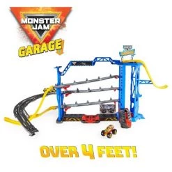 Monster Jam Monster Garage Playset - 1:64 Scale -Action Figure Playsets Sales Store unnamed file 777