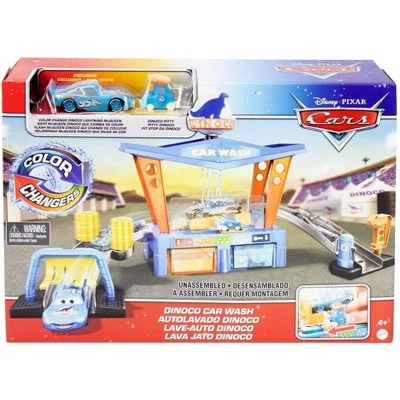 Disney Pixar Cars Color Change Dinoco Car Wash Playset 5 Disney Pixar Cars Color Change Dinoco Car Wash Playset - Image 5