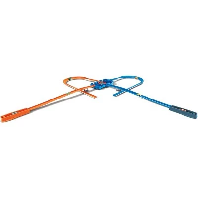 Hot Wheels Toy Car Track Builder Deluxe Stunt Box Play Set with 36 Pieces, Connectors, Curves, 15 Feet of Track, and 2 Cars, Multicolor 3 Hot Wheels Toy Car Track Builder Deluxe Stunt Box Play Set with 36 Pieces, Connectors, Curves, 15 Feet of Track, and 2 Cars, Multicolor - Image 3