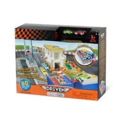 DRIVEN By Battat DRIVEN – Collapsible Playset with Tracks and Toy Cars – 2 in 1 Race Track - 80pc -Action Figure Playsets Sales Store unnamed file 838