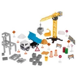 DRIVEN By Battat DRIVEN – Construction Playset with Crane (62pc) – Micro Series -Action Figure Playsets Sales Store unnamed file 846