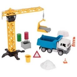 DRIVEN By Battat DRIVEN – Construction Playset with Crane (62pc) – Micro Series -Action Figure Playsets Sales Store unnamed file 847