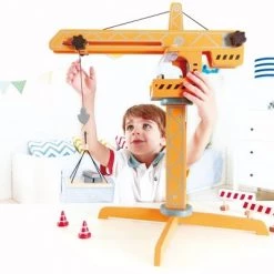 Hape Playscapes Toddler Kids Wooden Toy Construction Site Crane Lift Play Set 5 Hape Playscapes Toddler Kids Wooden Toy Construction Site Crane Lift Play Set -Action Figure Playsets Sales Store unnamed file 856
