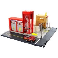 Matchbox Action Drivers Matchbox Fire Station Rescue Playset -Action Figure Playsets Sales Store unnamed file 865