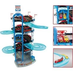 Theo Klein Bosch Interactive Toy Car Park 5 Level Full Service Racing Parking Garage Play Set with 2 Cars Included for Kids Ages 3 Years Old and Up -Action Figure Playsets Sales Store unnamed file 875