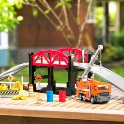 DRIVEN By Battat DRIVEN – Construction Playset with Bridge (35pc) – Micro Series -Action Figure Playsets Sales Store unnamed file 898
