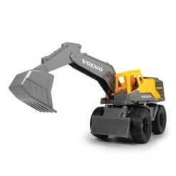 Dickie Toys 10" Playset with 2 Volvo Construction Trucks