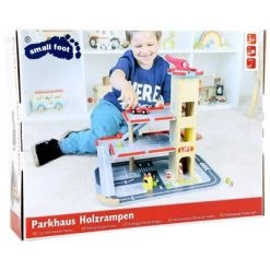 Small Foot Wooden Toys 3 Floor Parking Garage Playset 5 Small Foot Wooden Toys 3 Floor Parking Garage Playset -Action Figure Playsets Sales Store unnamed file 968